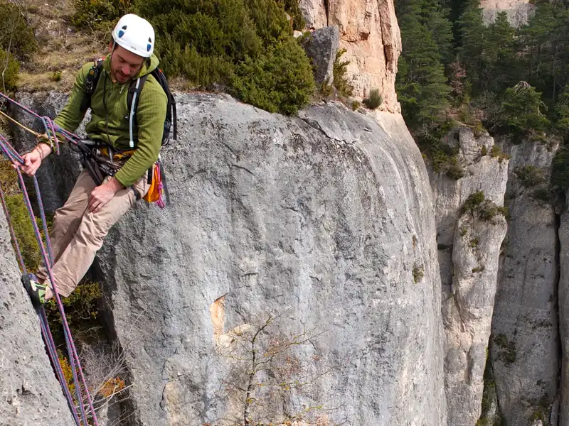 Séjour sportif d'escalade dans les Gorges de la Jonte