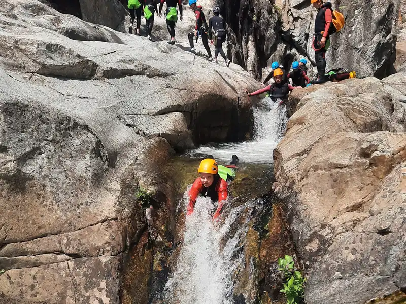 Pack d'activités avec via ferrata et canyoning en Lozère