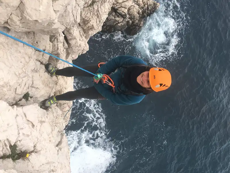Séjour sportif d'escalade dans les Calanques entre Marseille et Cassis