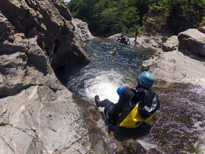 Séjour sportif de canyoning sur 2 jours en Lozère