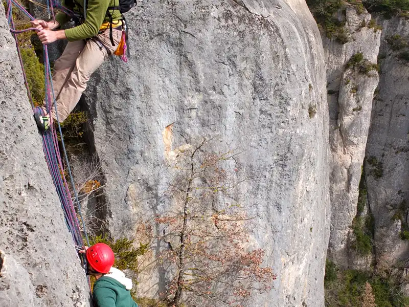 Séjour sportif d'escalade dans les Gorges de la Jonte