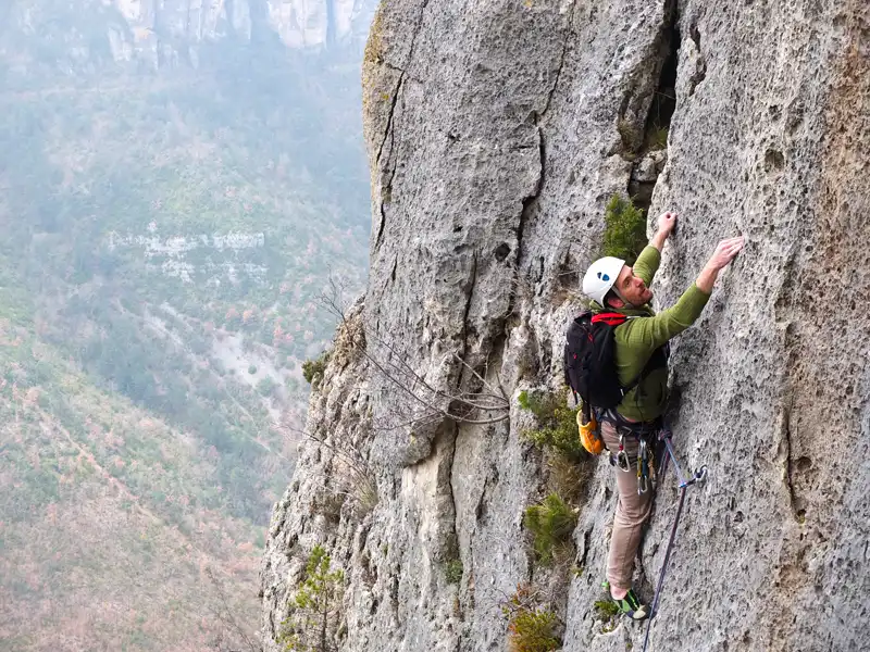 Séjour sportif d'escalade dans les Gorges de la Jonte