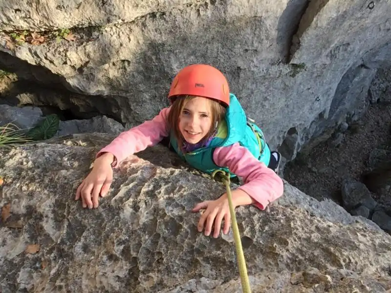 Initiation à l'escalade en Ardèche