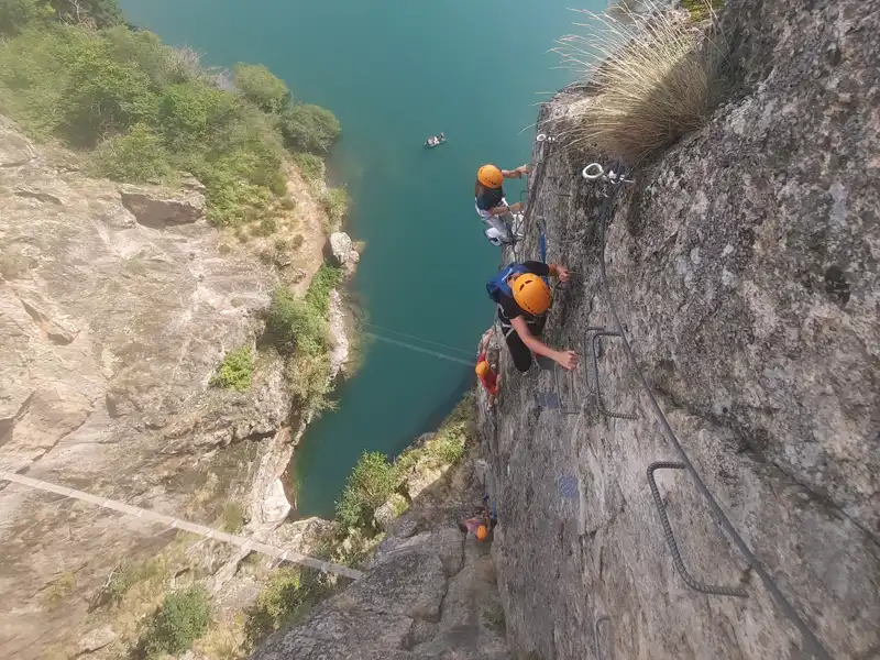 Séjour sportif avec canyoning et via ferrata en Lozère