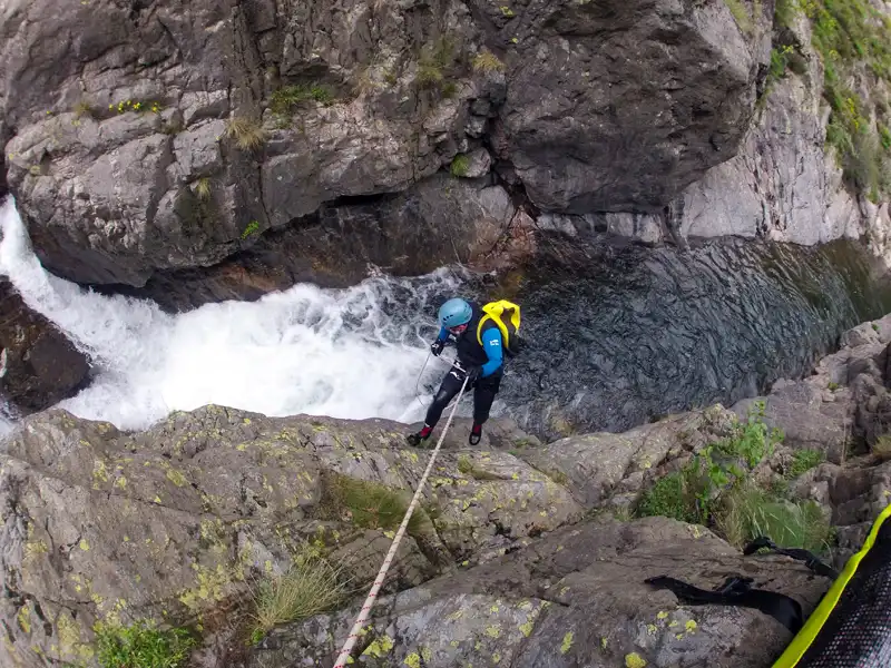 Séjour sportif de canyoning sur 2 jours en Lozère