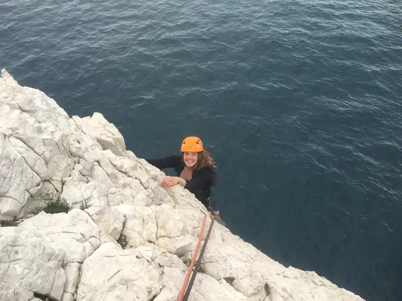 Séjour sportif d'escalade dans les Calanques entre Marseille et Cassis
