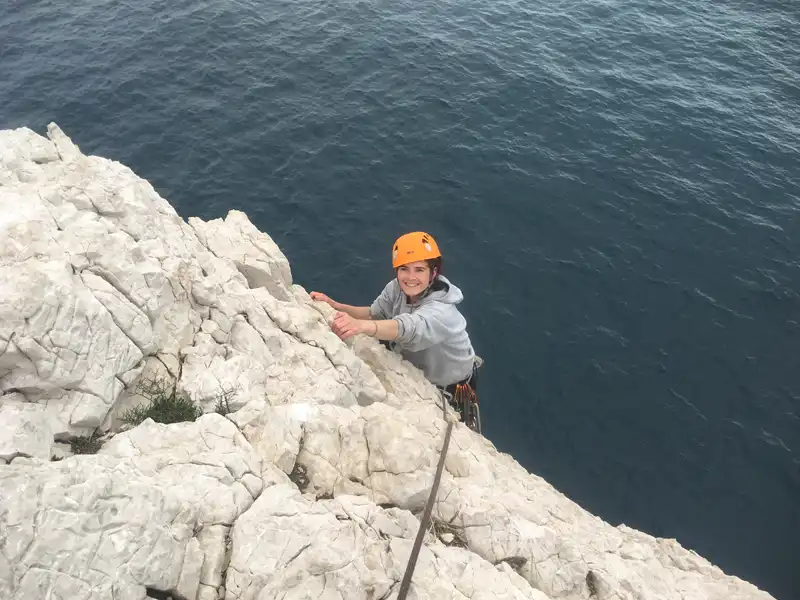 Séjour sportif d'escalade dans les Calanques entre Marseille et Cassis