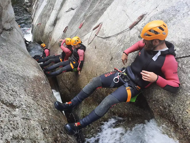 Séjour sportif avec canyoning et via ferrata en Lozère