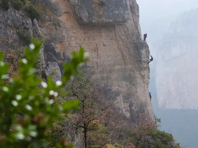 Séjour sportif d'escalade dans les Gorges de la Jonte