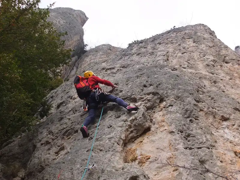 Séjour sportif d'escalade dans les Gorges de la Jonte