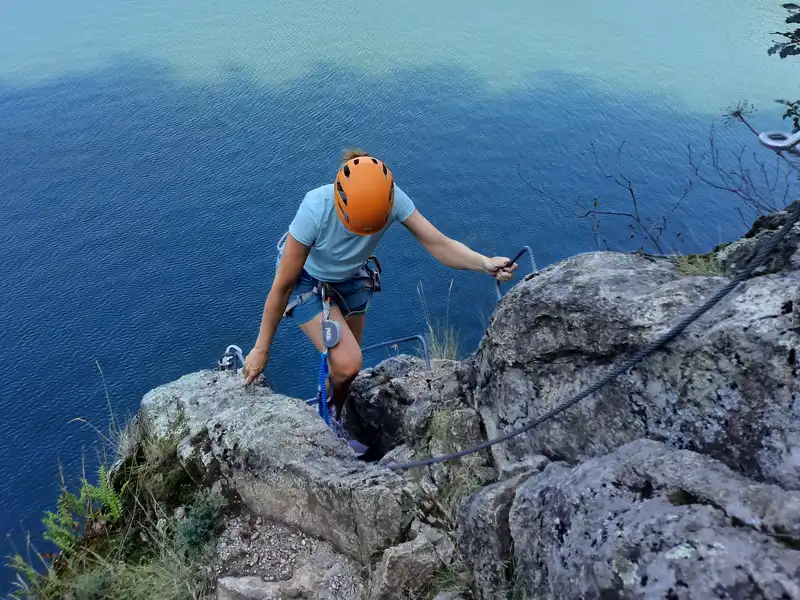 Via ferrata du Castanet en Lozère