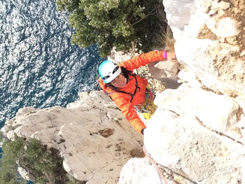 Séjour sportif d'escalade dans les Calanques entre Marseille et Cassis